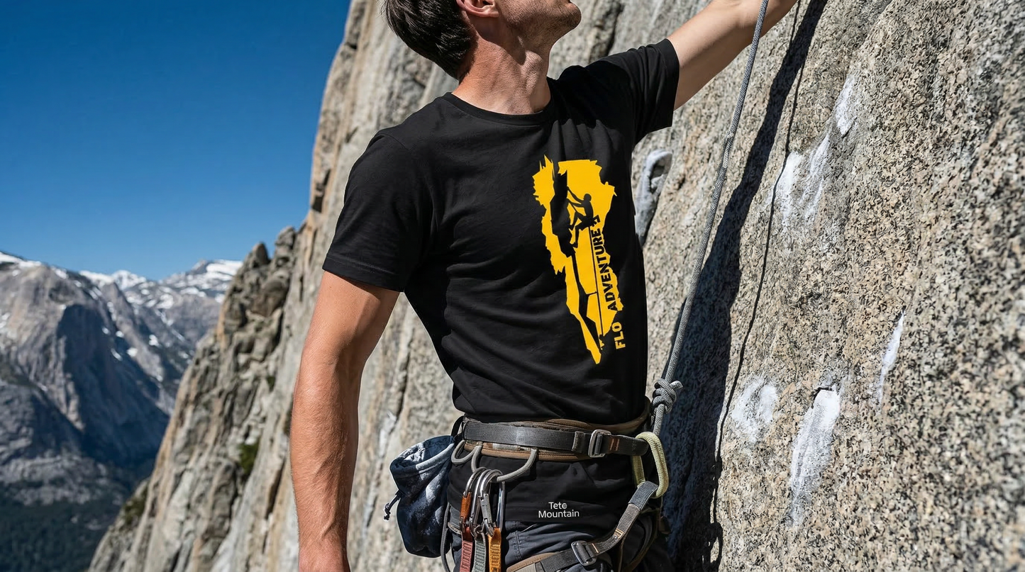 Tricou - Rock Climbing - Heights