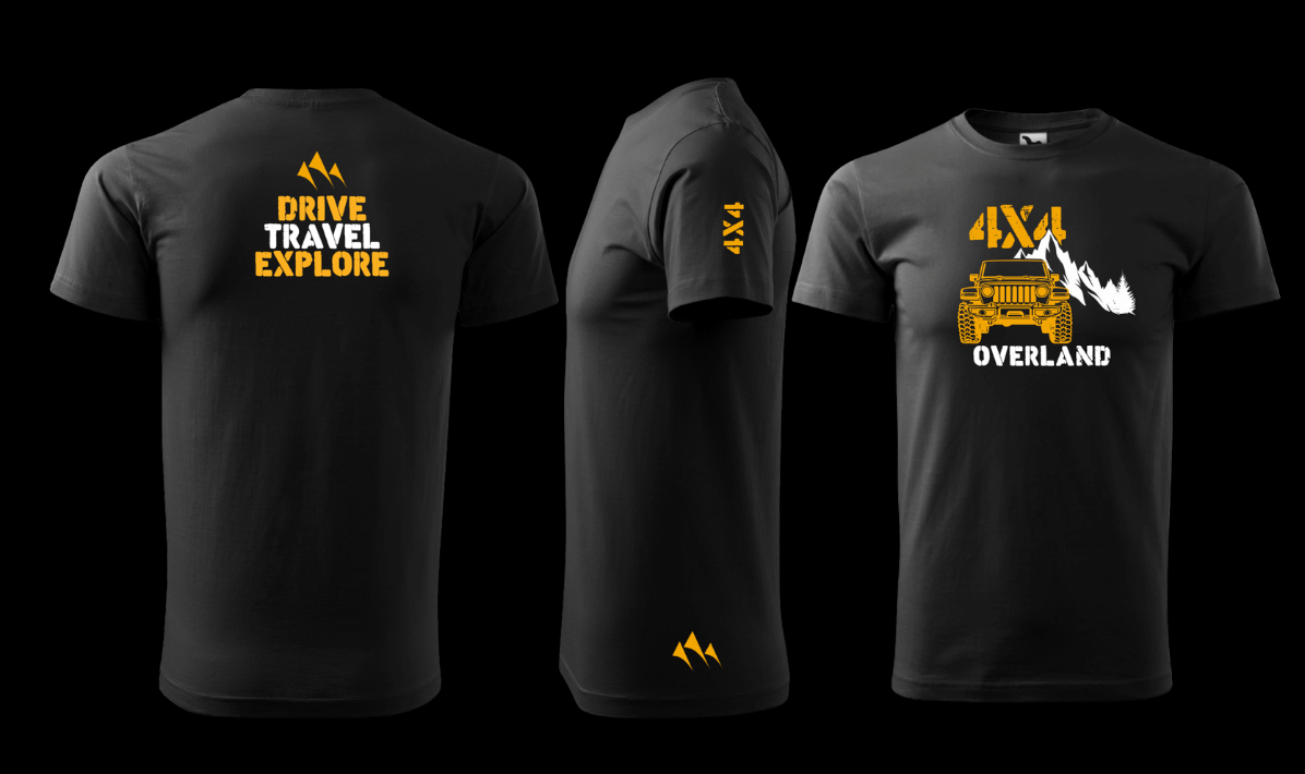 Tricou - 4x4 Overland Jeep