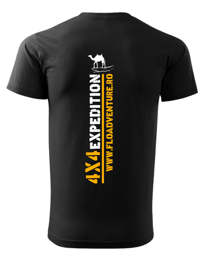 Tricou - Sahara Expedition - Negru